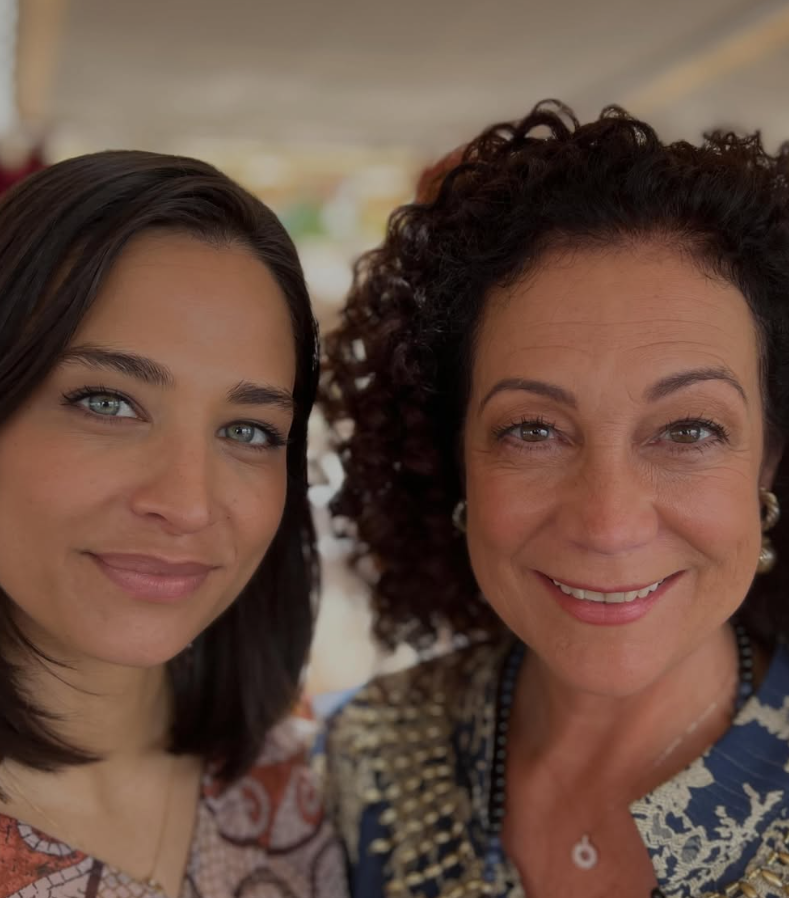Amira Aly mit Barbara Wussow auf dem 