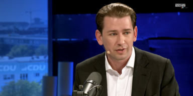 Sebastian Kurz im Podcast mit CDU-Generalsekretär Carsten Linnemann.