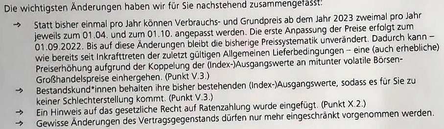 Wirbel um EVN-Schreiben