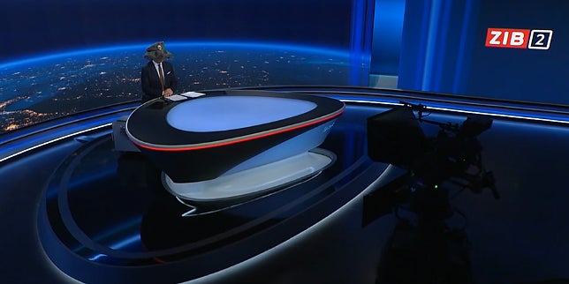 ORF-Star Armin Wolf überrascht ZIB2-Zuschauer an Halloween