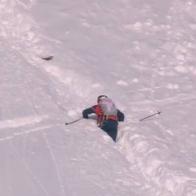 Freerider überlebt diese Mega-Lawine