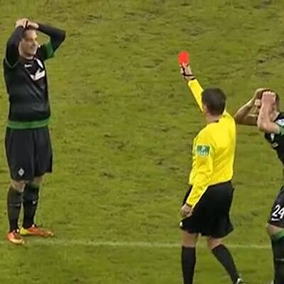 Kurioses Gelb-Rot für für Arnautovic