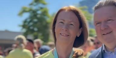 Bürgermeister Ludwig feuerte seine Ehefrau beim Frauenlauf an