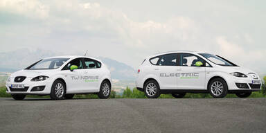 Seat Altea XL Electric und Leon Twin Drive