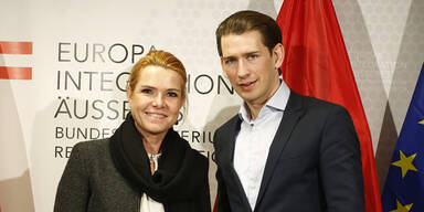 Sebastian Kurz Inger Stojberg