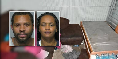 Entsetzen in den USA: Horror-Eltern sperrten ihre sechs Kinder in Lagerabteil ein
