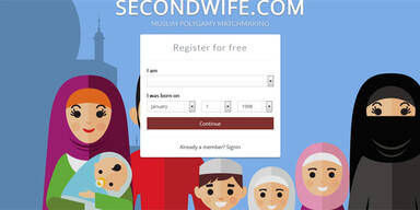 Webseite vermittelt Zweitfrauen an Muslime