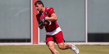 Seikovits jubelt &uuml;ber ersten NFL-Einsatz