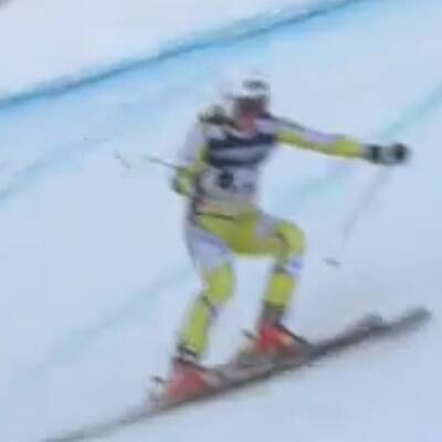 Die Bilder der Damen-Superkombi