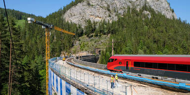 &Ouml;BB: Bauarbeiten am Semmering