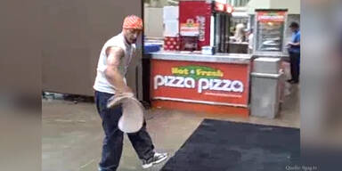 Weltbester Pizzateig-Dreher