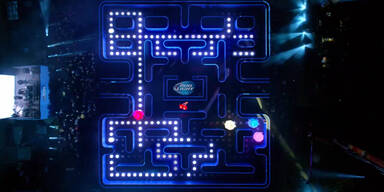 Lebensgrosses Pacman-Spiel!