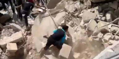 Drama bei Rettung im syrischen Idlib