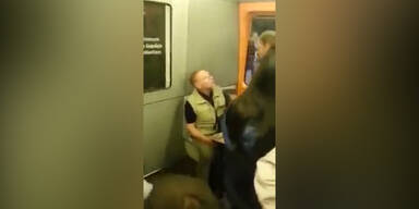 Streit in U-Bahn eskaliert
