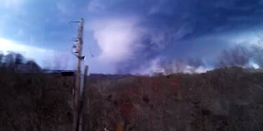 Riesige Wasserhose in Ohio gefilmt