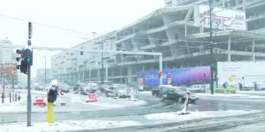 30 cm Schneemassen auf dem Balkan