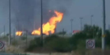Pipeline steht in Flammen - 26 Tote
