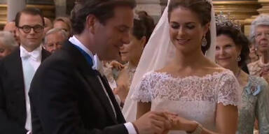 Madeleine sagt Ja: Schwedische Hochzeit
