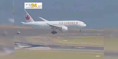 Rauch in Bord-K&uuml;che eines Air-Canada-Fluges