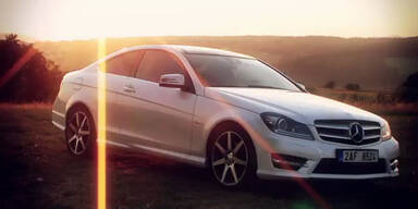 Mercedes C-Coup&eacute; mit Diesel