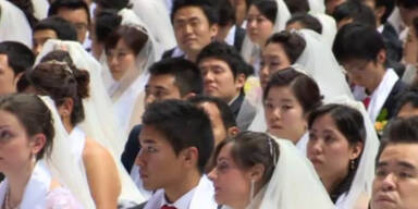 Massenhochzeit der Moon-Sekte