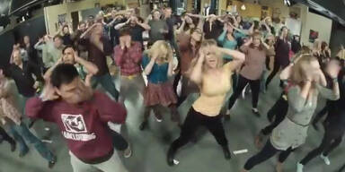 "Big Bang Theory"-Set Flashmob