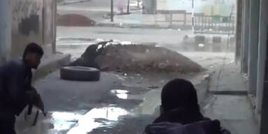 Syrien: Mann überlebt Kugelhagel