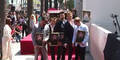 Stern am Walk of Fame für Backstreetboys