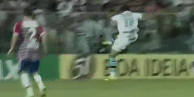 Karate-Kick-Tor bei Copa do Brasil