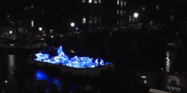 Magisches Lichtspiel in Amsterdam
