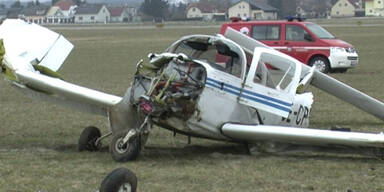 Flugzeugabsturz am Flughafen Wels