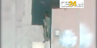 Mann filmt seine eigene Ermordung