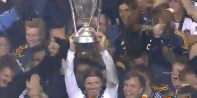 Beckham feiert im 5. Jahr endlich Meistertitel