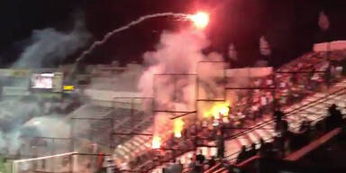 Wien: Polizei stoppt Griechen-Hooligans