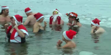 Frostige Weihnachtsfeier in Berliner See