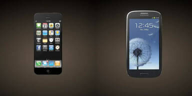 iPhone 5-Studie im Vergleich mit dem Galaxy S3