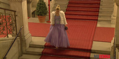 Die sch&ouml;nsten Roben des Polizeiballes