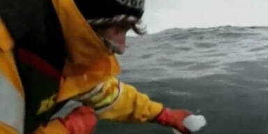 Bohrinsel "Elgin": Gas nun sichtbar gemacht