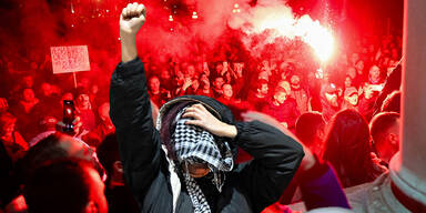 Ausschreitungen Serbien