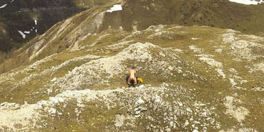 Webcam filmt Pärchen beim Sex am Berggipfel