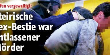 Entlassener
Mörder als Sex-Bestie