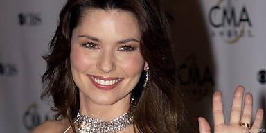 Shania Twain trug Olympische Fackel