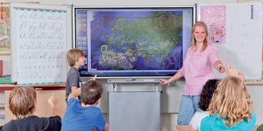 Touch-Display im Großformat