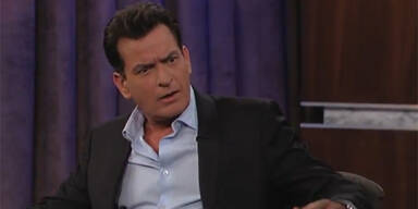 Charlie Sheen bei Jimmy Kimmel