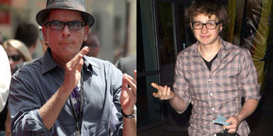 Charlie Sheen und Angus T. Jones