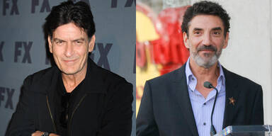 CHarlie Sheen und Chuck Lorre