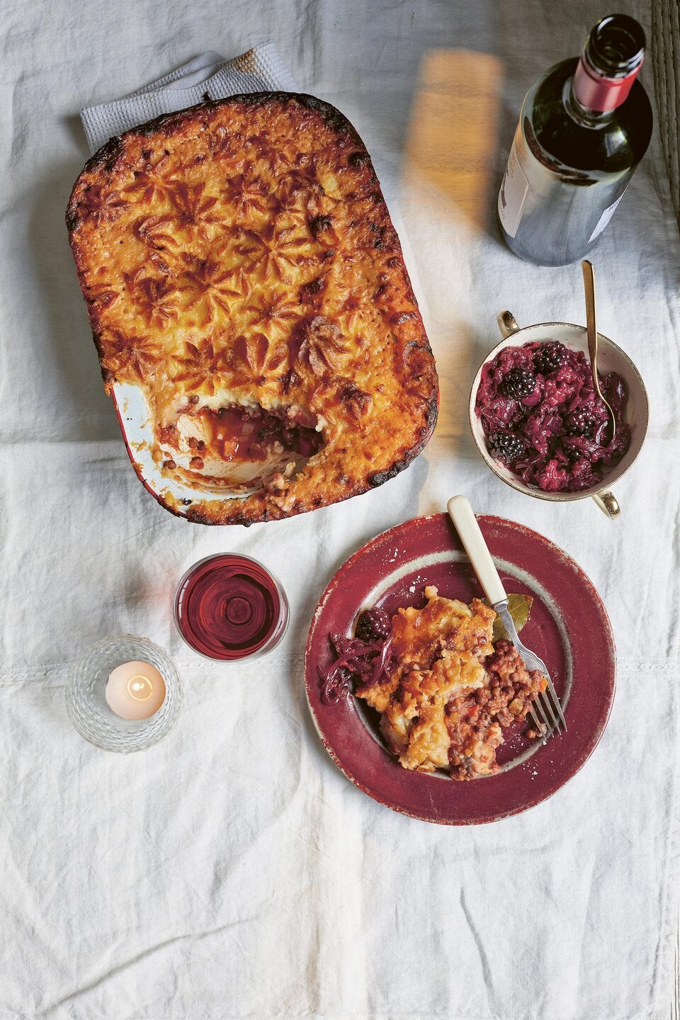 80 Rezepte für festliche Menüs von Katy Beskow.