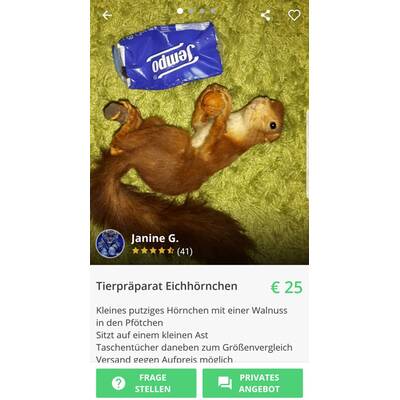 Shpock Größenvergleich