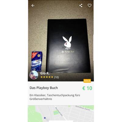 Shpock Größenvergleich