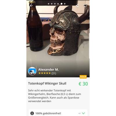 Shpock Größenvergleich